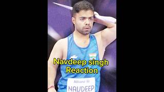 Navdeep singh paralympics gaali l Navdeep singh javelin throw l navdeep singh navdeepsingh shorts [upl. by Hyozo737]