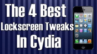 The 4 BEST Lockscreen Tweaks For Your Jailbroken iPhone iPod iPad [upl. by Enayd]