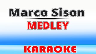 Marco Sison Medley KARAOKE [upl. by Yerffoj]