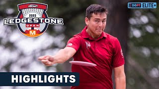 Round 2 Highlights MPO  2023 Ledgestone Open [upl. by Arual54]