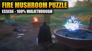 Fire Mushroom Puzzle Essexe  Assassins Creed Valhalla [upl. by Inattyrb707]