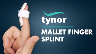 Tynor Mallet Finger Splint F05 for various kinds of medical conditions of the fingers [upl. by Hardwick]