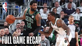 CELTICS vs BUCKS  Bostons Defense Swarms Milwaukee  Game 1 [upl. by Siuqaj]