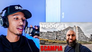 American Reacts to a Solo Walk through Scampia Naples  Into The Hood [upl. by Eeralih]