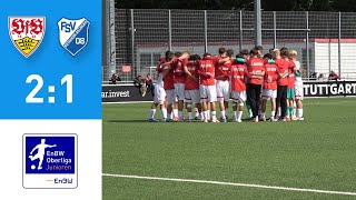 EnBWOberliga  BJunioren VfB Stuttgart II  FSV 08 BietigheimBissingen 202425 [upl. by James]