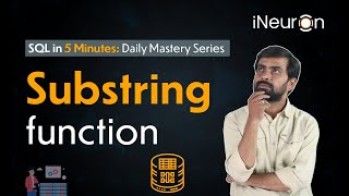 Substring Function in SQL  SQL Tutorial [upl. by Rimat83]