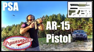 Palmetto State Armory 105 Nitride 556 AR15 Pistol The Best Truck Gun [upl. by Thaddeus]