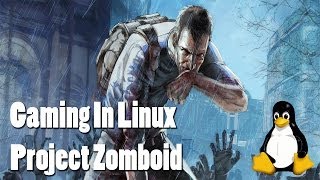 Gaming In Linux  Project Zomboid Native [upl. by Tilda]