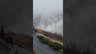 Sulphurous Hell Valley Hakone  October 28 2024 [upl. by Willcox]