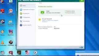 Como Descargar e Instalar Eset Nod32 Antivirus 8 Full [upl. by Atcele494]