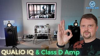 Qualio IQ Speakers with 300 WPC Dclass Amplifier  4k Sound Demo [upl. by Nemzaj810]