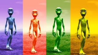 Dame Tu Cositas battle blue vs red vs green vs yellow who is winner [upl. by Camfort]