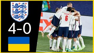 🏴󠁧󠁢󠁥󠁮󠁧󠁿 QUEL MATCH Angleterre 40 Ukraine Résumé amp Débrief  Highlights  England vs Ukraine 40 [upl. by Lyrak]