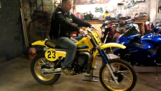 1980 Suzuki RM400 Restoration [upl. by Ahsenor851]