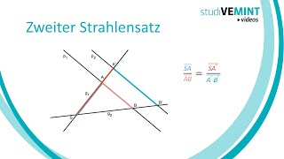 Zweiter Strahlensatz [upl. by Petronella]