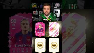 3x 99 FUTTIES CARDS 🥳 shorts [upl. by Vidovik]