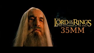 4K 35mm  Lord of the Rings The Fellowship of the Ring 35mm 4k  The Caverns of Isengard [upl. by Ros]