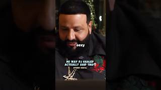 Dj Khaled response to the haters asking why he hasn’t lost weight 😂 [upl. by Eilahtan]