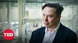 Elon Musk A future worth getting excited about  Tesla Texas Gigafactory interview  TED [upl. by Aerbas]