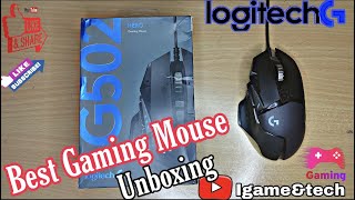 Logitech G502 Hero Gaming Mouse Unboxing and review [upl. by Ordnasil]