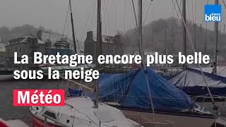 Notre belle Bretagne sous la neige [upl. by Maye]