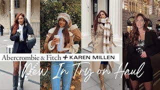 KAREN MILLEN amp ABERCROMBIE HAUL 2022 NEW IN TRY ON [upl. by Sibylle]