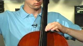 Two Octave B Flat Major Scale on Cello [upl. by Godding]