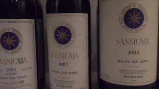 Todas as safras de Sassicaia [upl. by Aninotna260]