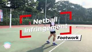 Learn Netball  Netball Rules  Footwork [upl. by Aiksa780]