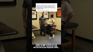 OneLegged Hyperextension Test  Spondylolysis Diagnosis Special Test [upl. by Byers]