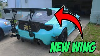 BRZ CHASSIS MOUNT WING INSTALL [upl. by Guyer]