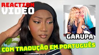 LuÃ­sa Sonza Pabllo Vittar  Garupa REACTION  REAÃ‡ÃƒO [upl. by Linzer]