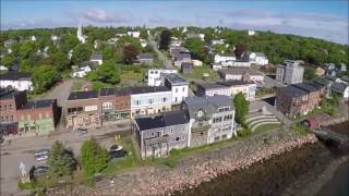 Eastport Maine Quadcopter flight 6816 [upl. by Nyrret]