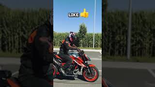 New KTM 400 vs New Kawasaki Ninja H2R 😀 [upl. by Retrop149]