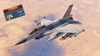 ►🇮🇱 Israel F16D quot𝐵𝐴𝑅𝐴𝐾 𝐼𝐼quot MultiRole Combat Aircraft☠️ 8x8 quotALA43quot  Ground Battle WarThunder [upl. by Bel11]