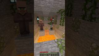 minecraft villager and zombie villager😡minecraftviralvideoviralshorts video [upl. by Forland]