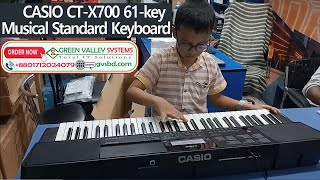 CASIO CTX700 61key Musical Standard Keyboard Price in BD [upl. by Rihaz]