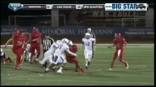 Texan Live  Player of the week  Darrius Smith  2016 Football  Week 1 [upl. by Aihseym]