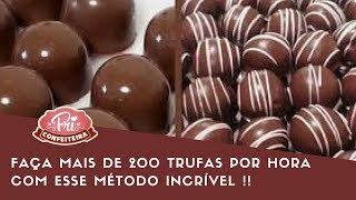 Trufas Insufladas  ganhe muito dinheiro produzindo mais de 200 trufas por hora [upl. by Hagan]