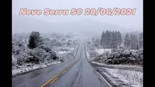 NEVE na região da serra de SC em São Joaquim e Urubici shorts [upl. by Netniuq897]