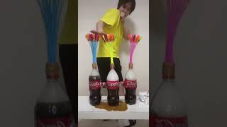 Coca Cola Centipded VS Dry Ice shorts [upl. by Fagin]