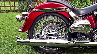 HarleyDavidson Softail Heritage Bagger EVO 1340 Sound Part 1 [upl. by Abba]