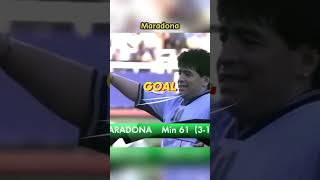 Último Partido de Diego Maradona futbol maradona goals [upl. by Peg]