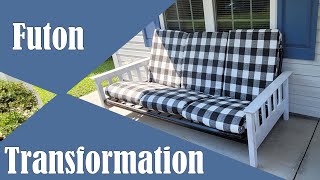 How I Transformed My Futon Into an Outdoor Chair [upl. by Adalbert252]