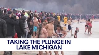 Milwaukee Polar Bear Plunge 2024  FOX6 News Milwaukee [upl. by Woodberry]