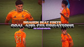 Brahim Diaz vs Chelsea 2024 scenepack RARE CLIP  Free clip for edits [upl. by Eiznek]