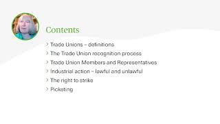 An Introduction to Trade Unions amp Industrial Action  Webinar [upl. by Nelehyram284]