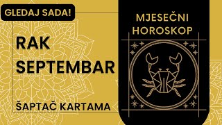 đźŚźâś¨ â™‹ď¸Ž RAK  TVOJ SEPTEMBAR  RUJAN âś¨đźŚźhoroskop tarotcitanje astro [upl. by Pulsifer574]