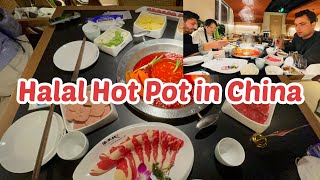 Spicy halal hot pot in Beijing II China lifeinchinabeijingbeijingtourism [upl. by Ezzo]