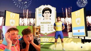 MY GREATEST ICON IN A PACK OF ALL TIME  FIFA 20 [upl. by Adnohryt]